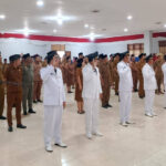 Bupati Nias Selatan Lantik 8 Camat Dan 103 Pejabat, Ini Dia Nama Namanya