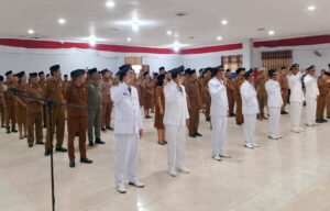 Bupati Nias Selatan Lantik 8 Camat Dan 103 Pejabat, Ini Dia Nama Namanya