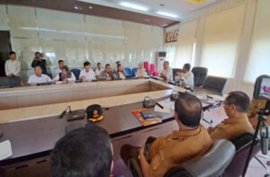Bupati Zukri Bahas Penanganan Banjir Sungai Kampar Bersama BWS Sumatera III
