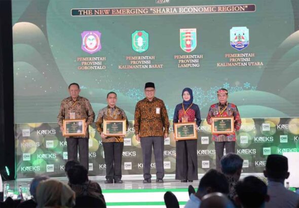 Ekonomi Syariah Lampung Melaju, Tiga Penghargaan Nasional Diraih Sekaligus