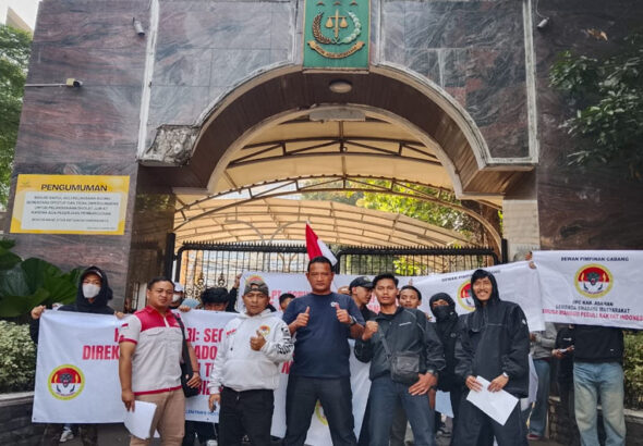 Kantor Kejagung Dan KPK Digeruduk LSM PMPRI Terkait Pokir 45 Anggota DPRD Asahan, Dugaan Penggelapan Pajak PT CSIL