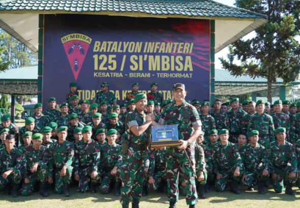 Pangdam I/BB Mayjen TNI Hendy Antariksa Kunjungi Kunjungi Yonif 125/SMB, Tekankan Hal Ini Kepada Seluruh Prajurit